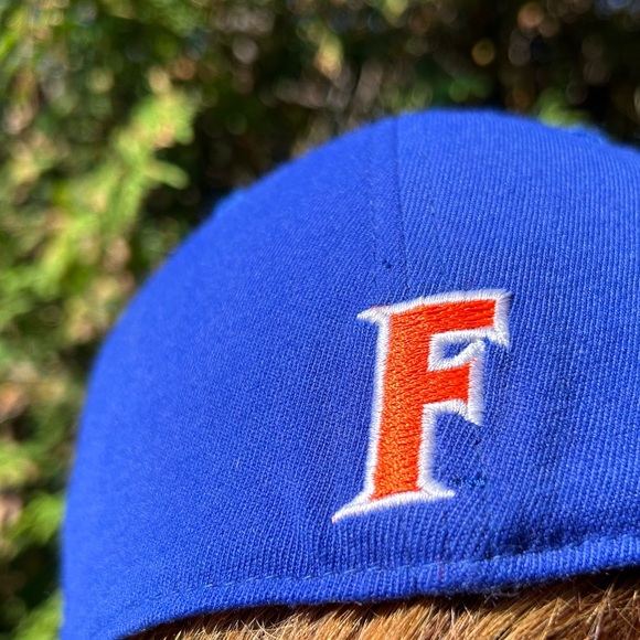 Vintage Y2K Florida Gators 🐊 NCAA flex fit fitted baseball cap hat football - Picture 7 of 16